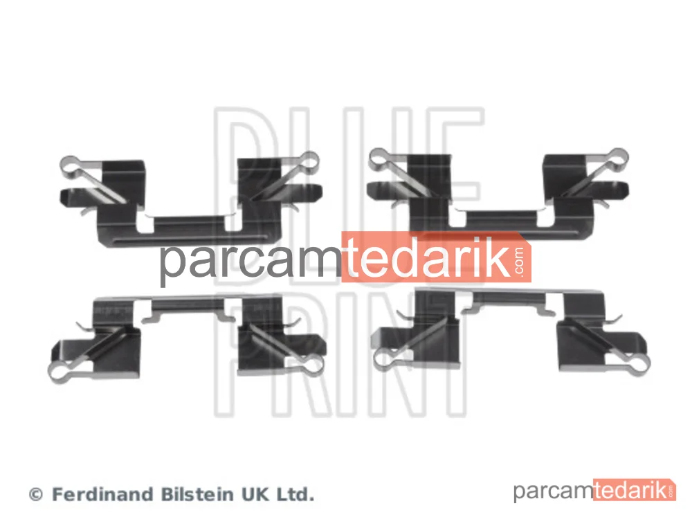Fren Balata Montaj Takımı — Mitsubishi L200 / Triton, Mitsubishi L200 / Triton Platform şasi, Nissan LEAF - ADC448602