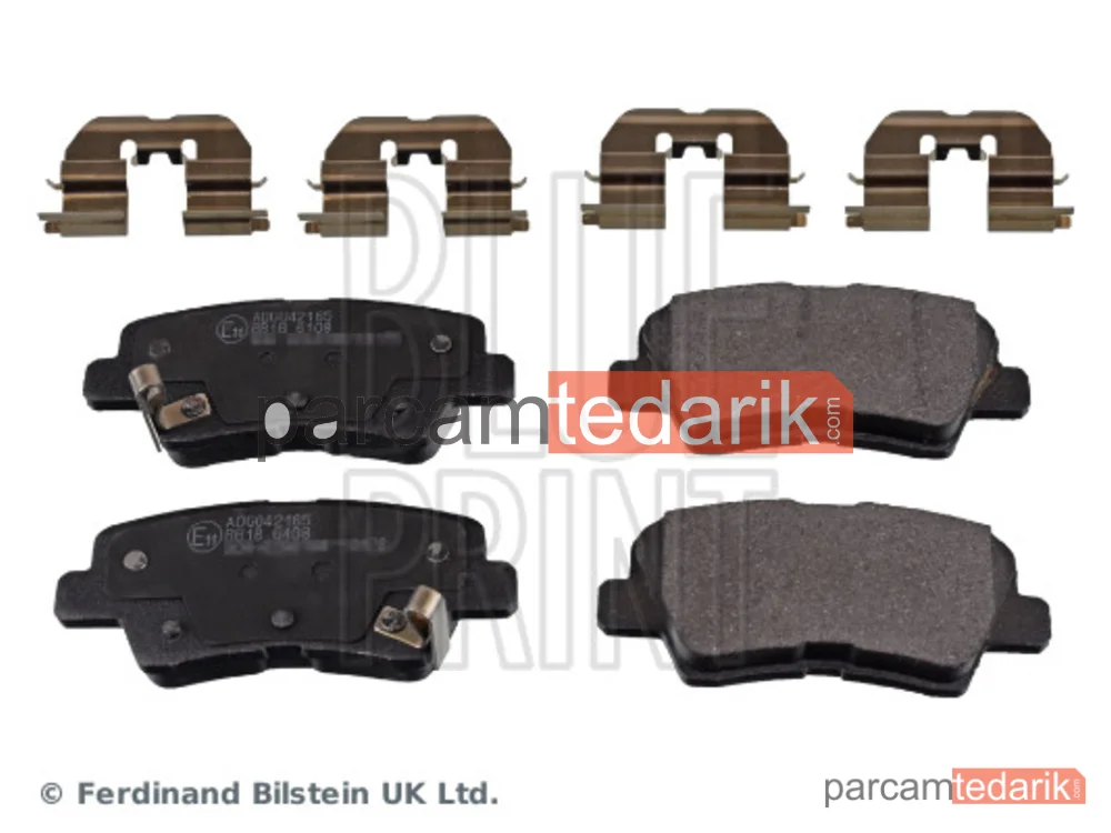 ADG042165 | Fren Balatası — Hyundai Accent V Sedan, Hyundai i10 II, Hyundai i10 III