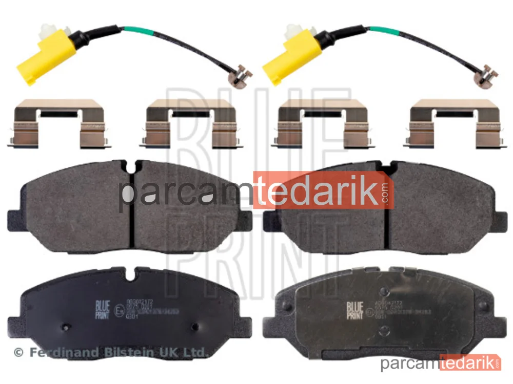 ADG042172 | Fren Balatası — Hyundai H350 Minibüs/Otobüs, Hyundai H350 Panelvan/Van, Hyundai H350 Platform şasi