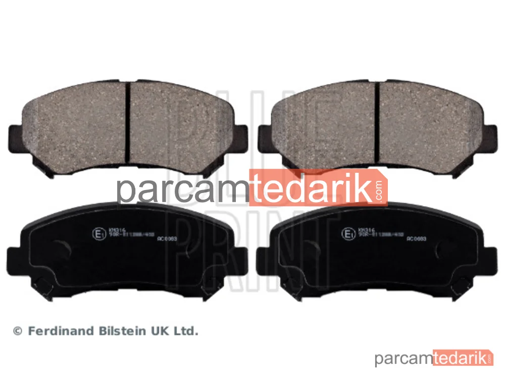 ADN142139 | Fren Balatası — Nissan Qashqai I, Nissan X-Trail II, Nissan Rogue