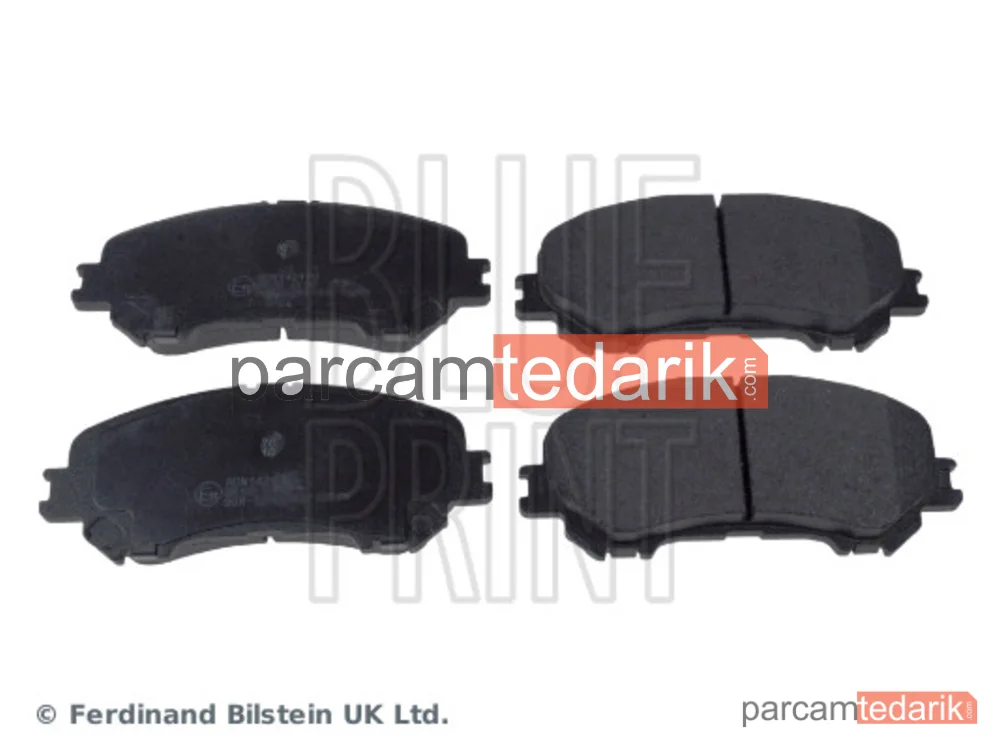 Fren Balatası — Nissan X-Trail III, Renault Kadjar, Nissan Qashqai II - ADN142176