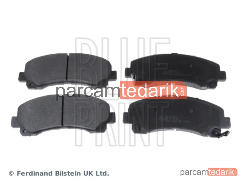 BLUEPRINT ADZ94237 | Fren Balatası — Isuzu D-Max I, Isuzu D-Max II