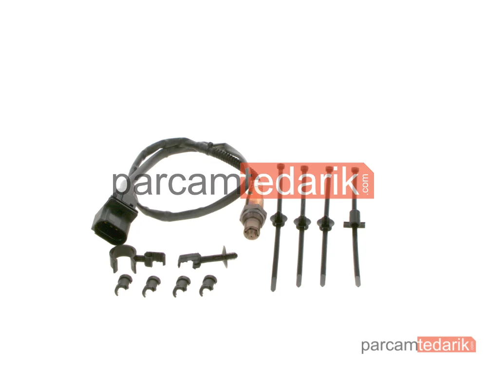 BOSCH 0258007353 | Lambda (Oksijen) Sensörü — Audi A4 B6 Cabrio, Audi A4 B7, Seat Cordoba