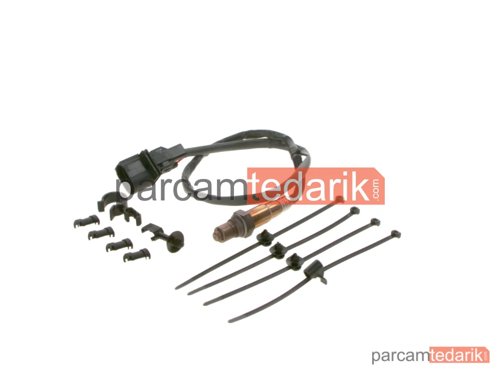 BOSCH 0258007353 | Lambda (Oksijen) Sensörü — Audi A4 B6 Cabrio, Audi A4 B7, Seat Cordoba