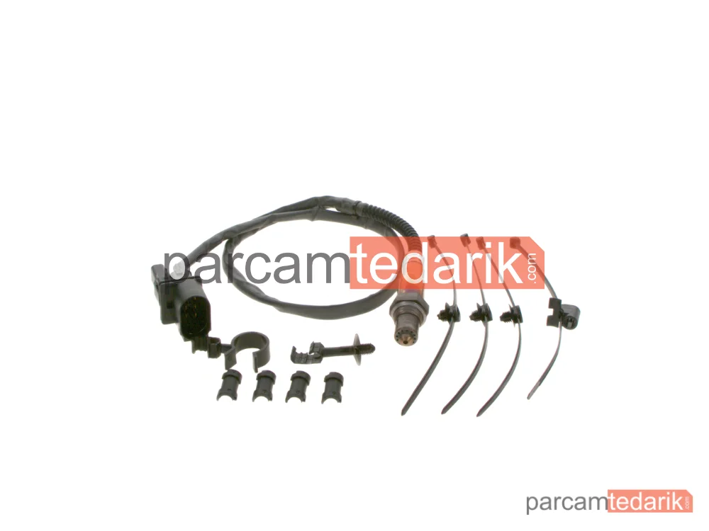 BOSCH 0258007357 | Lambda (Oksijen) Sensörü — Seat Alhambra, VW Sharan, VW Transporter T5