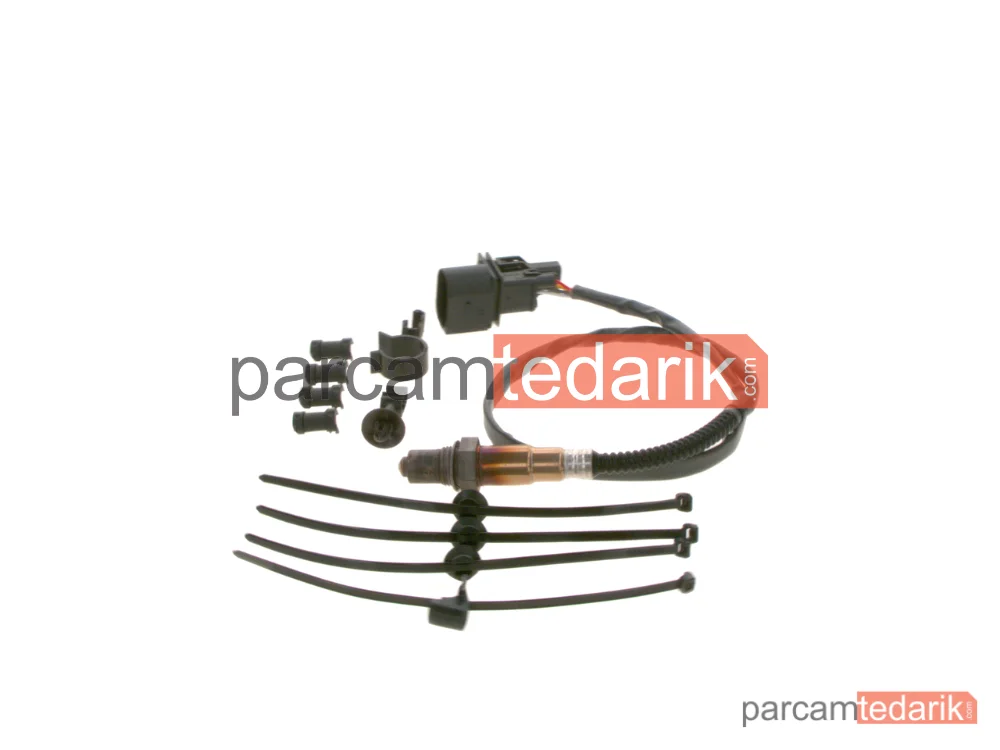 BOSCH 0258007357 | Lambda (Oksijen) Sensörü — Seat Alhambra, VW Sharan, VW Transporter T5