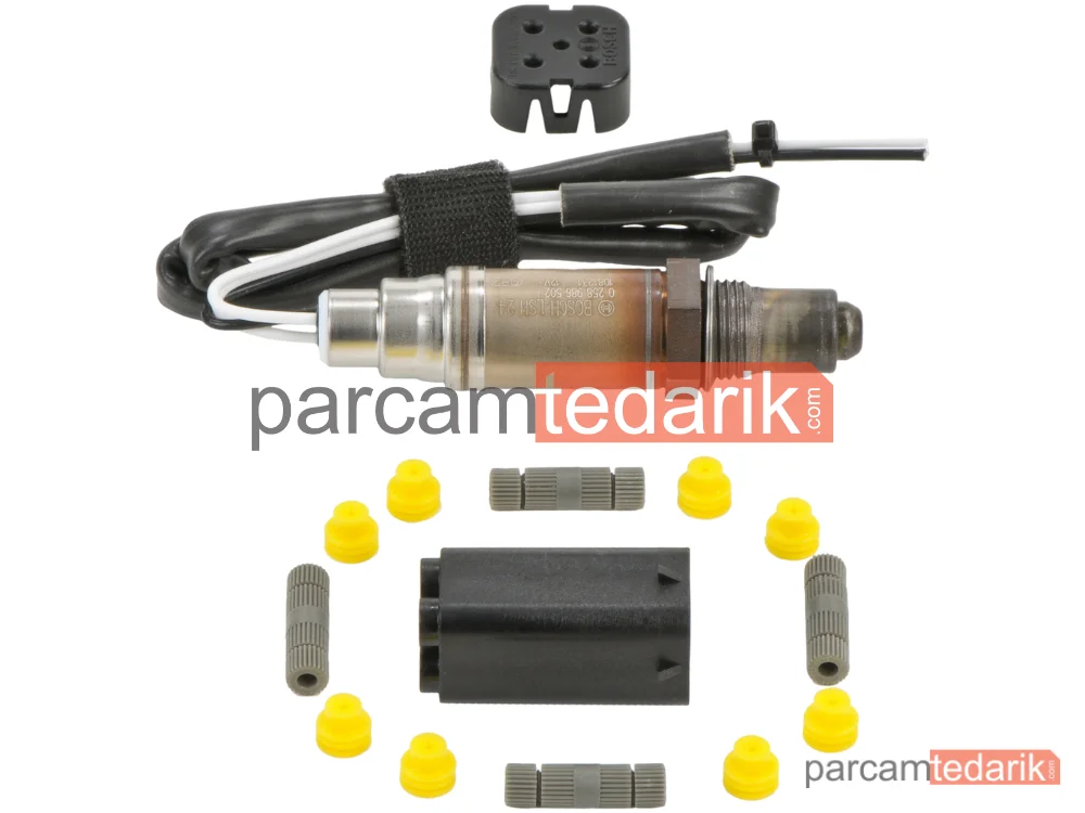 BOSCH 0258986502 | Lambda (Oksijen) Sensörü — Audi Coupe B3, Mercedes-Benz 124, Mercedes-Benz 190