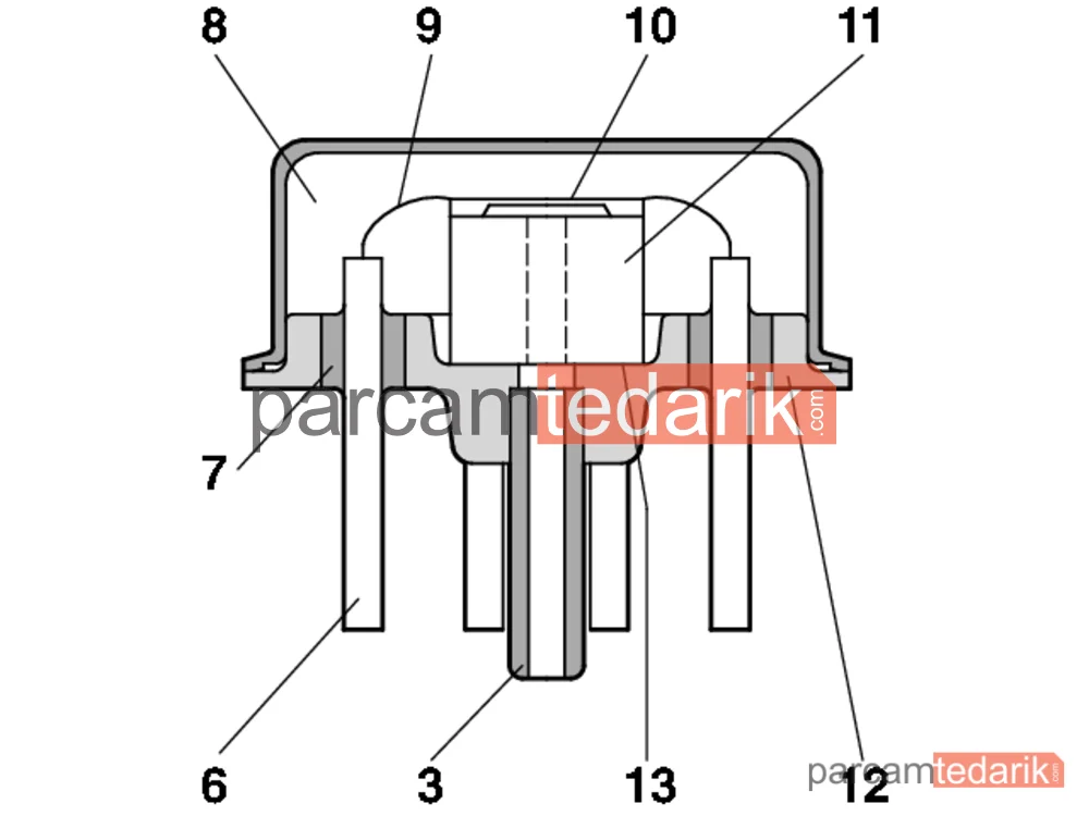 BOSCH 0261230109 | Sensörler — Volvo S60 I