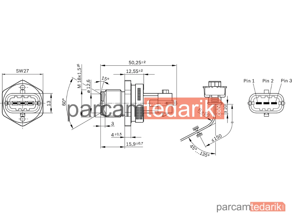 BOSCH 0281002937 | Sensörler — MAN Tgs I
