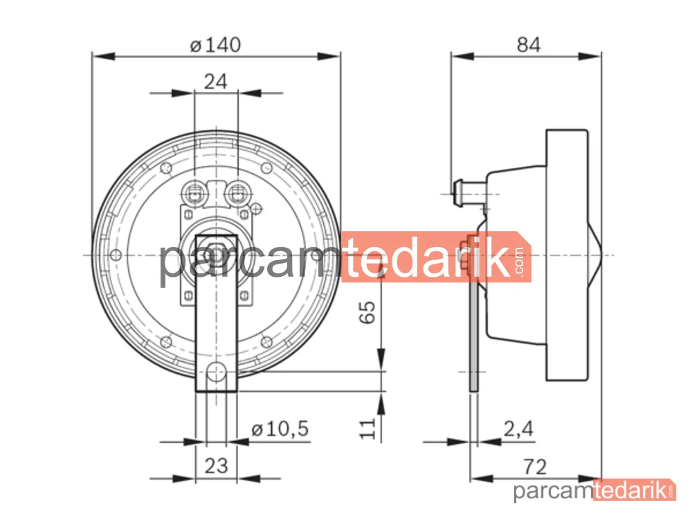 BOSCH 0320223911 | Korna