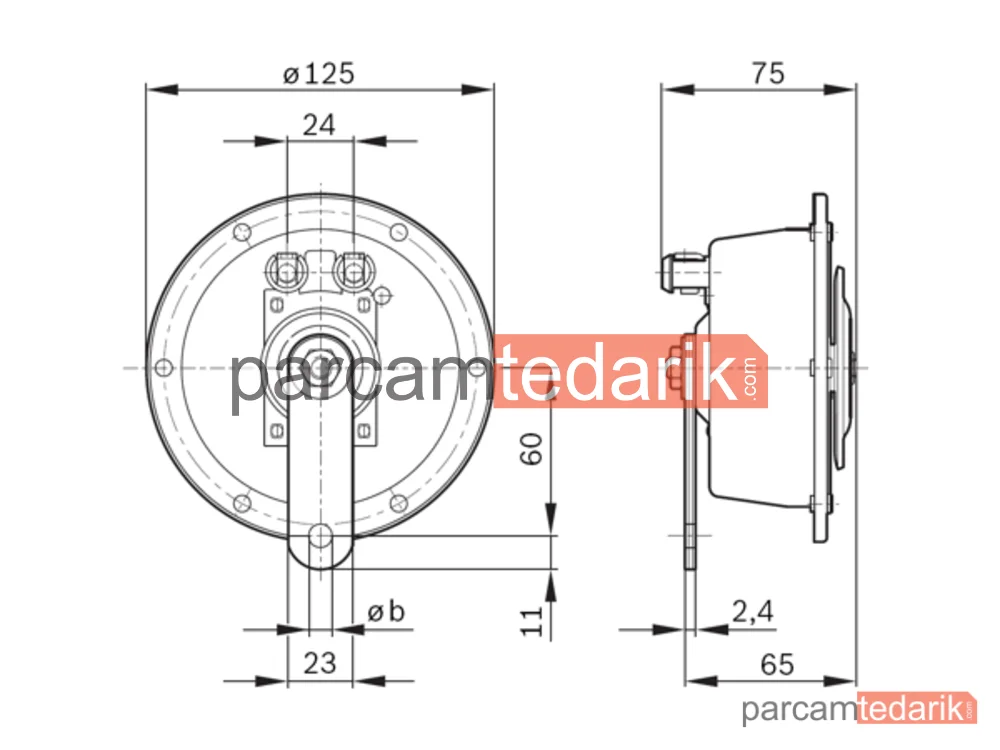 BOSCH 0320223021 | Korna