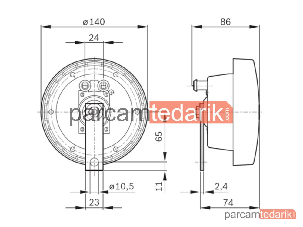 BOSCH 0320223910 | Korna
