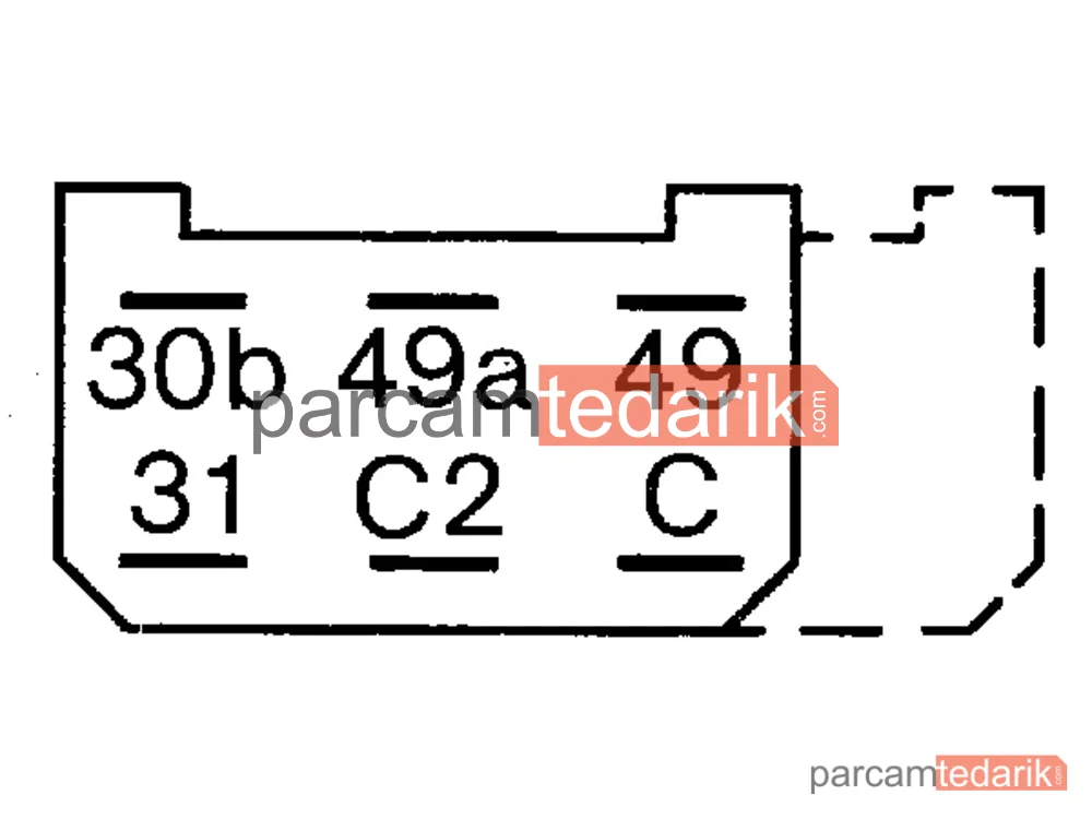 BOSCH 0335215154 | Röle — VW Transporter T4, Ford Transit, Fiat Tempra