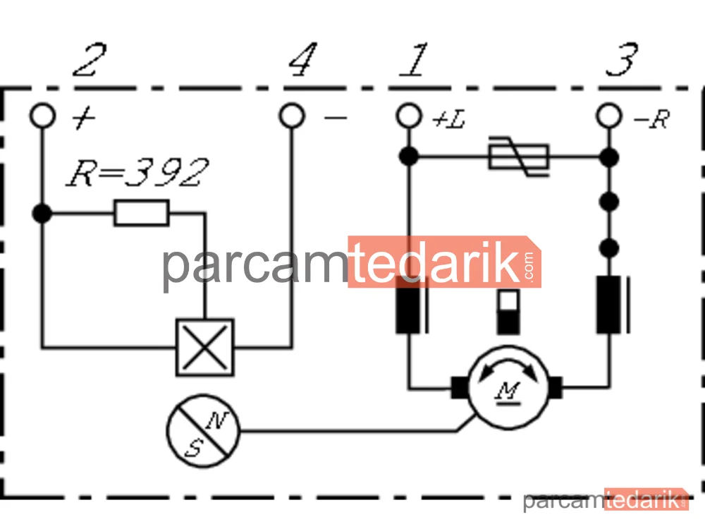 BOSCH 0390201972 | Dişli Motor AHC-2