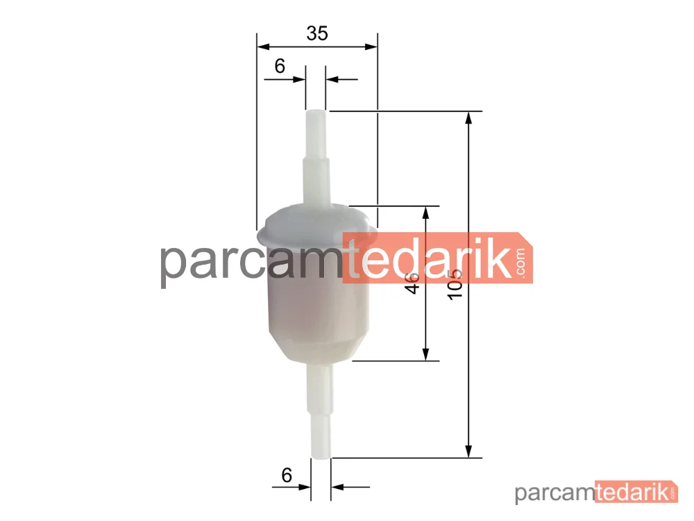 BOSCH 0450904058 | Yakıt Filtresi — Citroen BX, Peugeot 205 II, Citroen AX