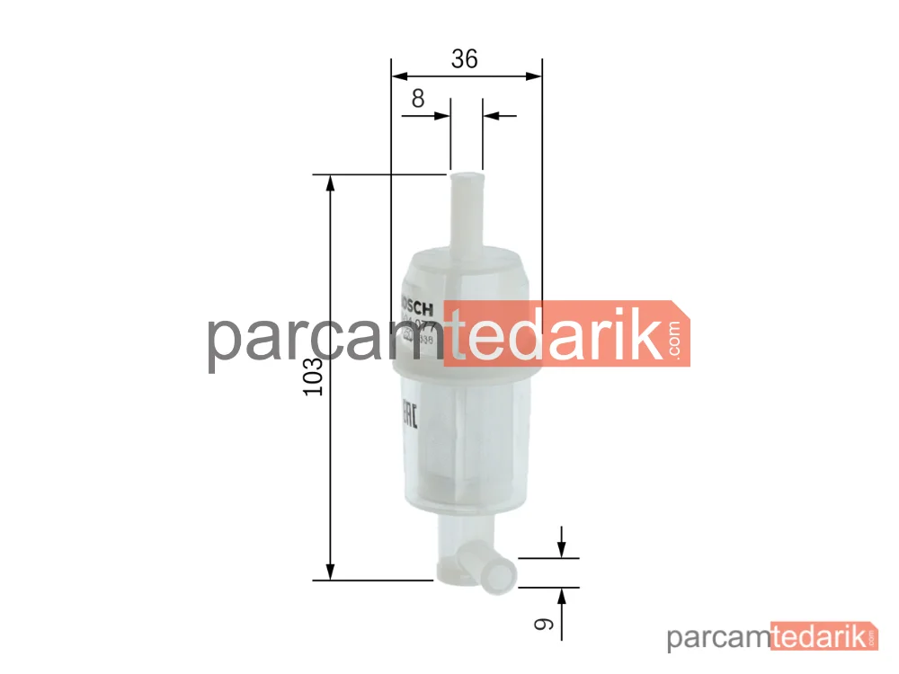 BOSCH 0450904077 | Yakıt Filtresi — Mercedes-Benz 124, Mercedes-Benz T1, Mercedes-Benz 124 T-Model