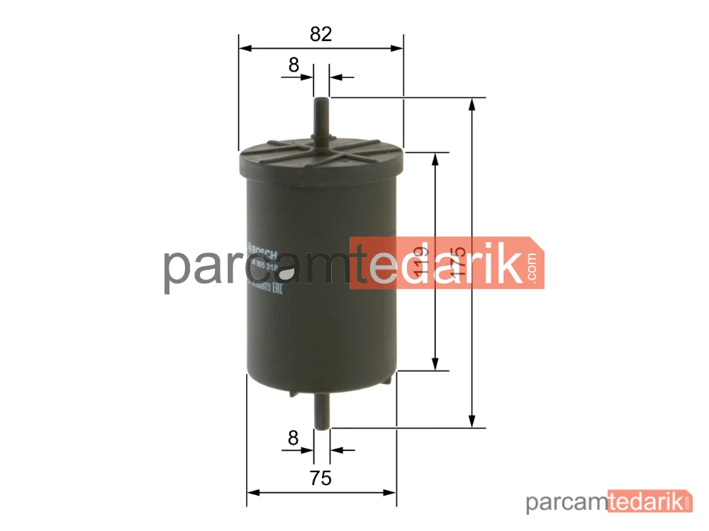 BOSCH 0450905318 | Yakıt Filtresi — VW Bora I, VW Bora Variant, VW Golf IV Variant