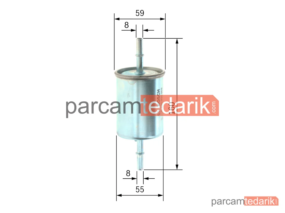 BOSCH 0450905969 | Yakıt Filtresi — Daewoo Nubira, Chevrolet Matiz, Daewoo Nubira Wagon