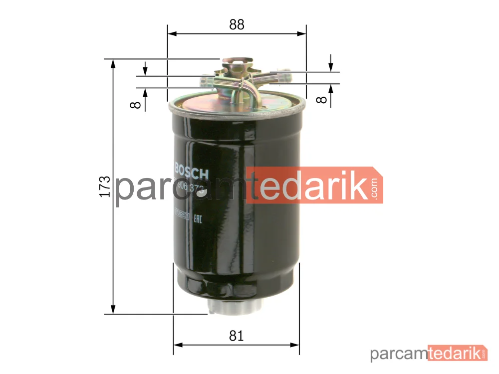 BOSCH 0450906373 | Yakıt Filtresi — Seat Arosa, VW Lupo I, VW Polo