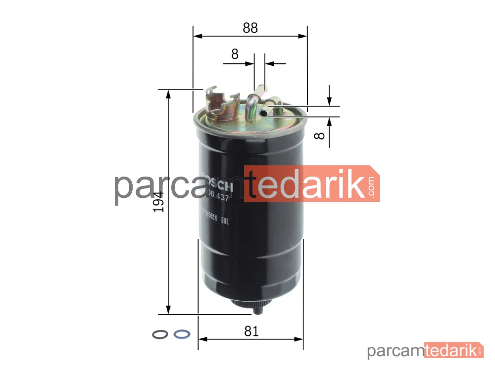 0450906437 | Yakıt Filtresi — Seat Leon, Seat Toledo II
