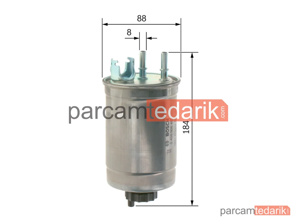 BOSCH 0450906452 | Yakıt Filtresi — Fiat Palio Weekend, Fiat Strada Pick-Up