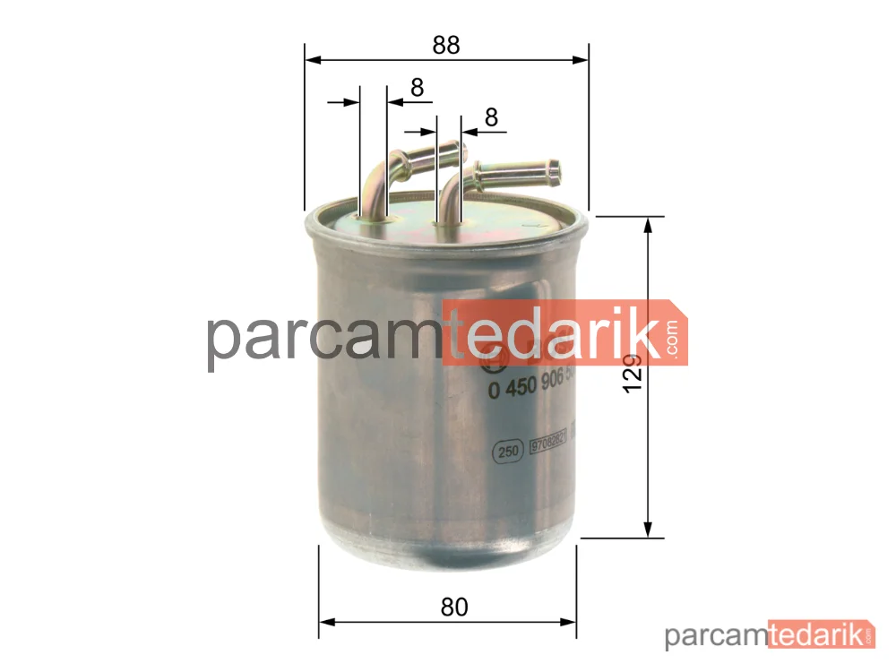 BOSCH 0450906500 | Yakıt Filtresi — Seat Ibiza III, Seat Ibiza IV, Seat Ibiza IV SC