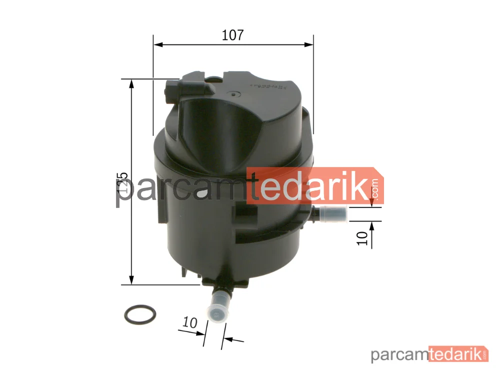 BOSCH 0450907007 | Yakıt Filtresi — Citroen C1, Citroen C2, Ford Fiesta V