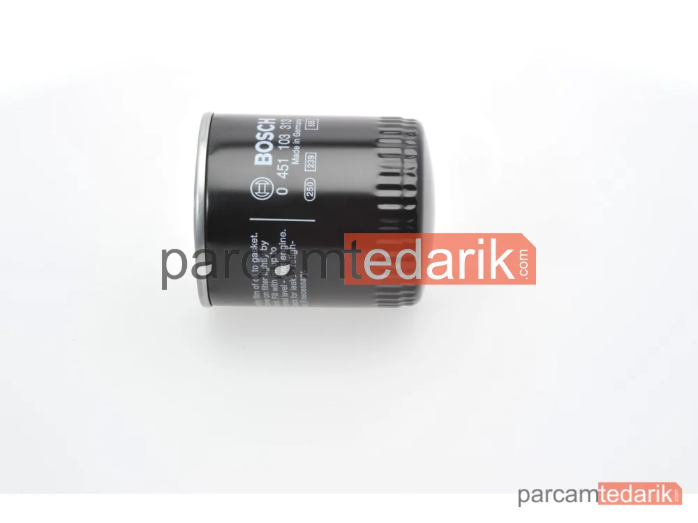BOSCH 0451103313 | Yağ Filtresi — Audi A6 C5, Audi A4 B5, Audi A6 C4