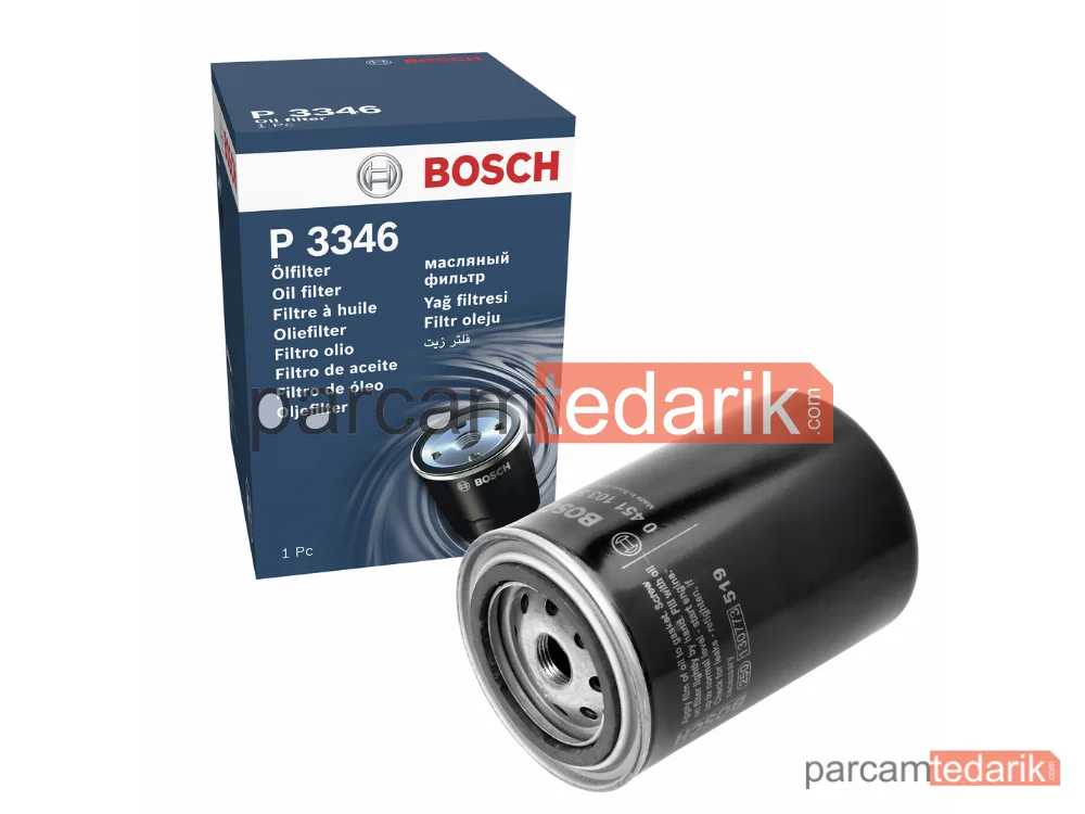 BOSCH 0451103346 | Yağ Filtresi — Fendt Farmer, Fendt Favorit, Porsche 911 Targa