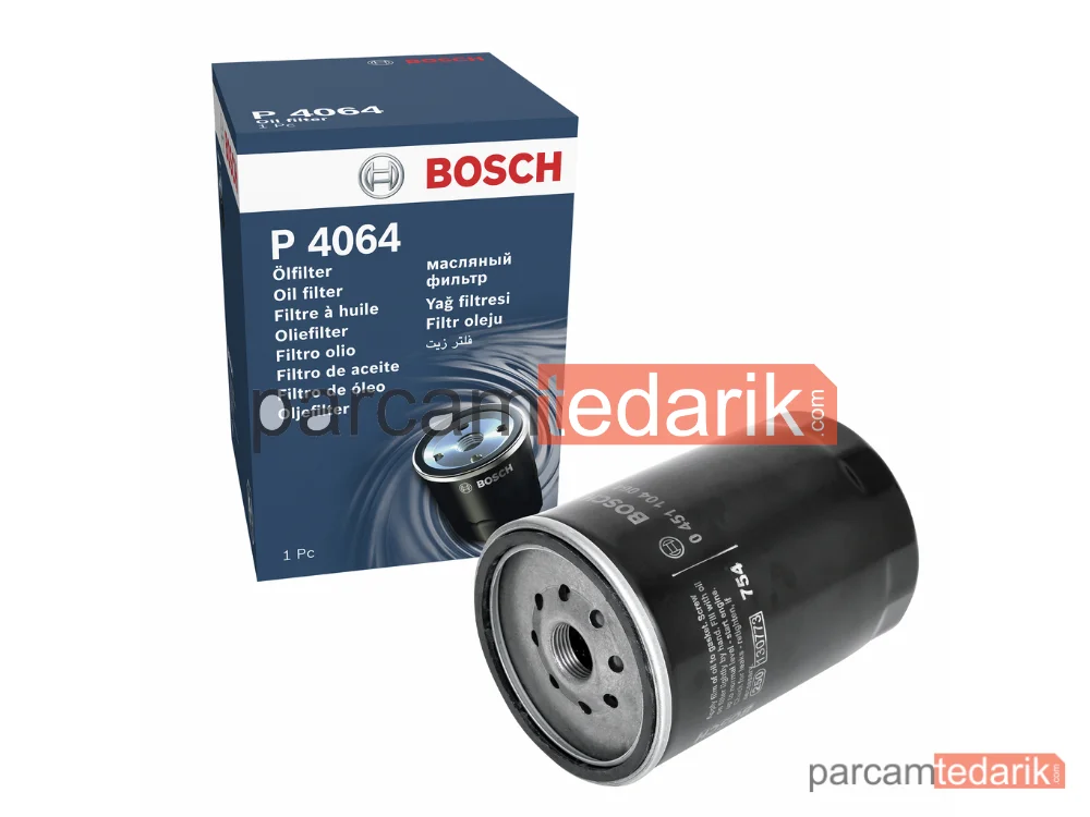 BOSCH 0451104064 | Yağ Filtresi — Chevrolet Corvette, Opel Diplomat B