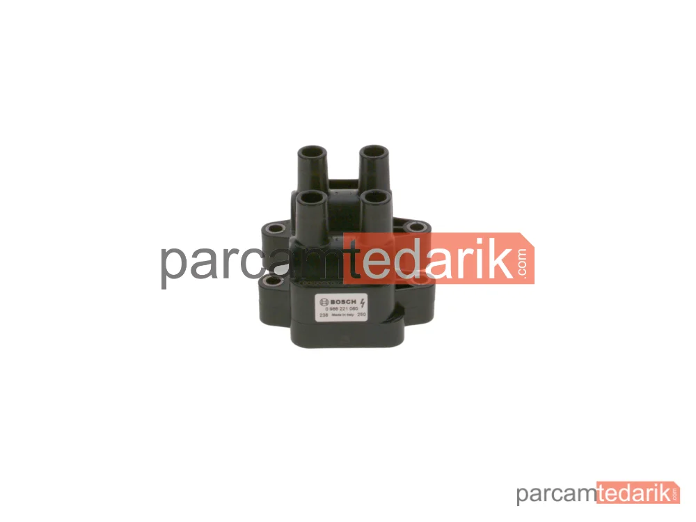 BOSCH 0986221060 | Ateşleme Bobini — Renault Clio II, Renault Megane I Classic, Dacia Logan Mcv
