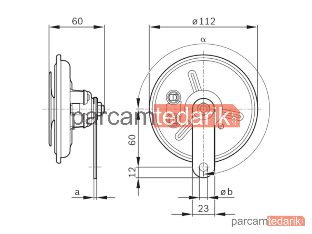 BOSCH 0986320302 | Korna