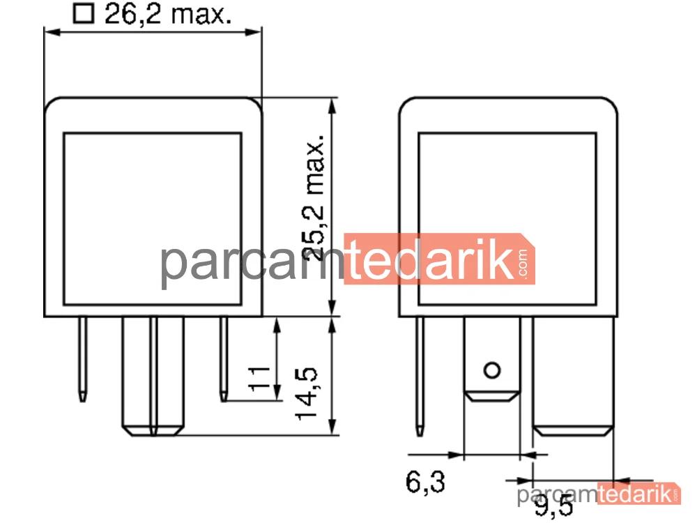BOSCH 0986332002 | Röle — Mercedes-Benz E-Serisi, Mercedes-Benz S-Serisi, Mercedes-Benz E-Serisi T-Model