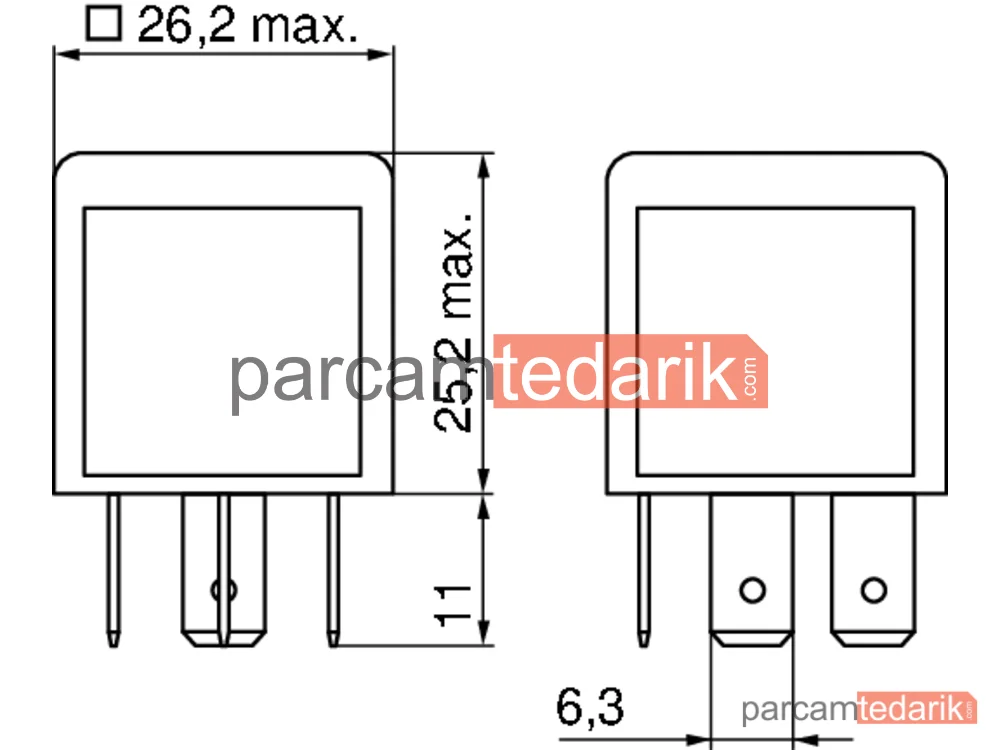 BOSCH 0986332030 | Röle — Opel Astra F, Opel Astra G, Opel Astra G Coupe