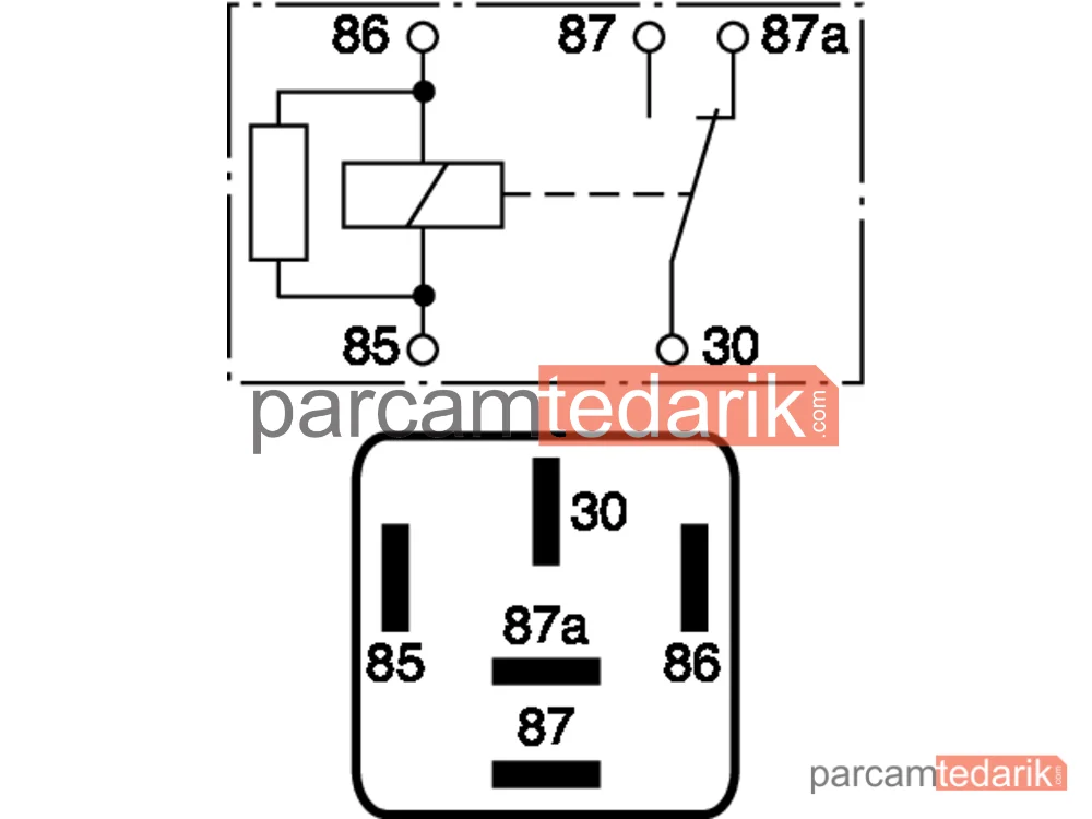 BOSCH 0986332041 | Röle — Mercedes-Benz C-Serisi, Mercedes-Benz C-Serisi T-Model, Mercedes-Benz B-Serisi