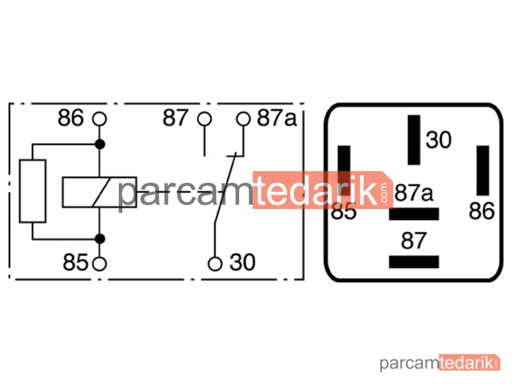 BOSCH 0986332041 | Röle — Mercedes-Benz C-Serisi, Mercedes-Benz C-Serisi T-Model, Mercedes-Benz B-Serisi