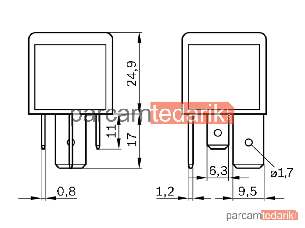BOSCH 0986332080 | Röle — Scania R II