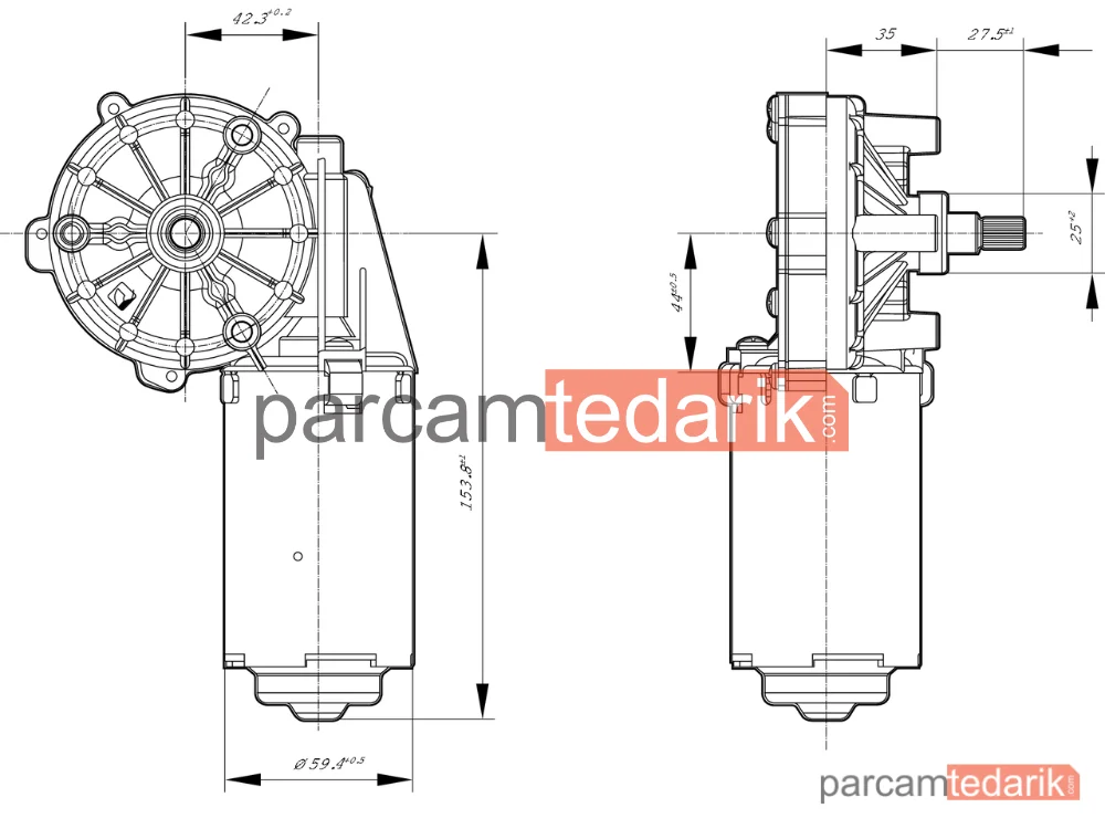 BOSCH 0986337209 | Silecek Motoru — Scania R I