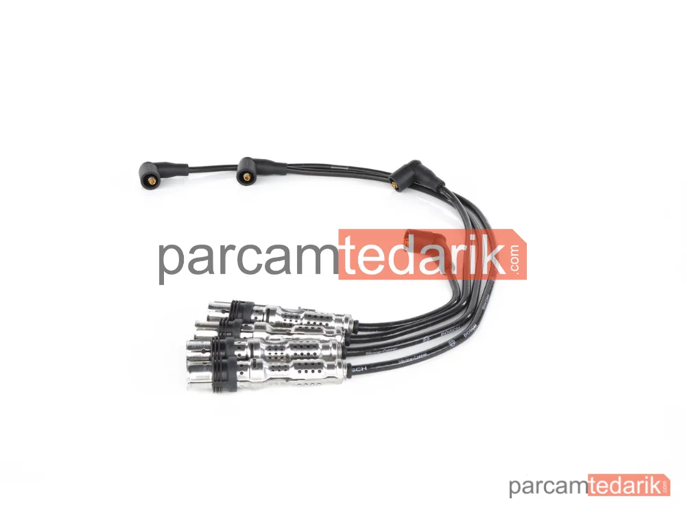 BOSCH 0986356345 | Buji Kablo Seti Bakır VW Caddy 2.0 Ecofuel 06-15, Touran 2.0 Ecofuel 06-09, Caddy III Station Wagon 2.0 Ecofuel 06-15