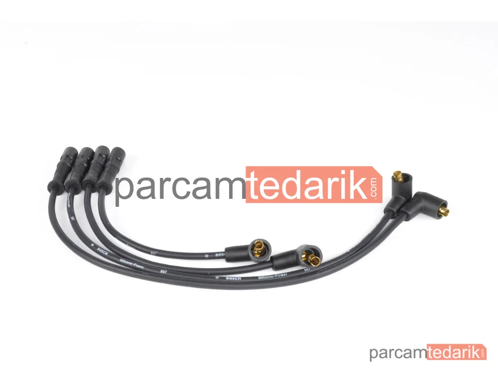 BOSCH 0986356754 | Buji Kablo Seti Silikon Lancia, Fiat Punto 55 1.1I.E. 93-99, Seicento 1100, Punto 60 1.2I.E. 94-00