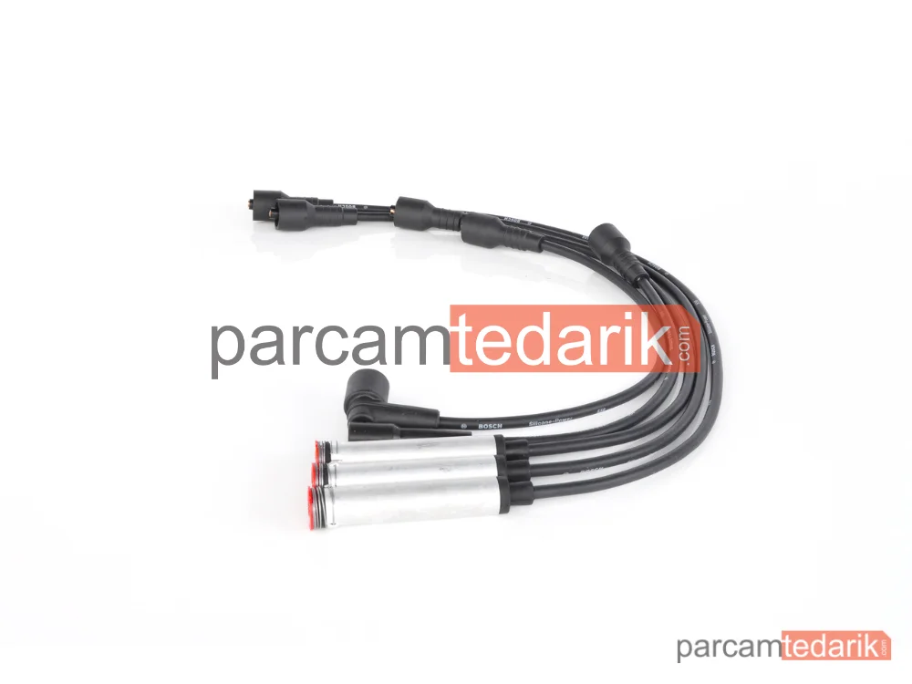 BOSCH 0986356801 | Buji Kablo Seti Silikon Opel Astra 1.8I 92-98, Astra 1.8I Caravan 91-94, Vectra 2.0 I GT 88-95