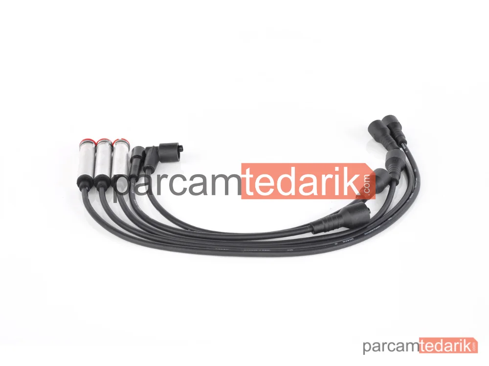 BOSCH 0986356801 | Buji Kablo Seti Silikon Opel Astra 1.8I 92-98, Astra 1.8I Caravan 91-94, Vectra 2.0 I GT 88-95