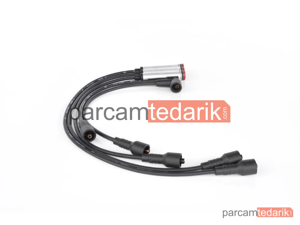 BOSCH 0986356801 | Buji Kablo Seti Silikon Opel Astra 1.8I 92-98, Astra 1.8I Caravan 91-94, Vectra 2.0 I GT 88-95