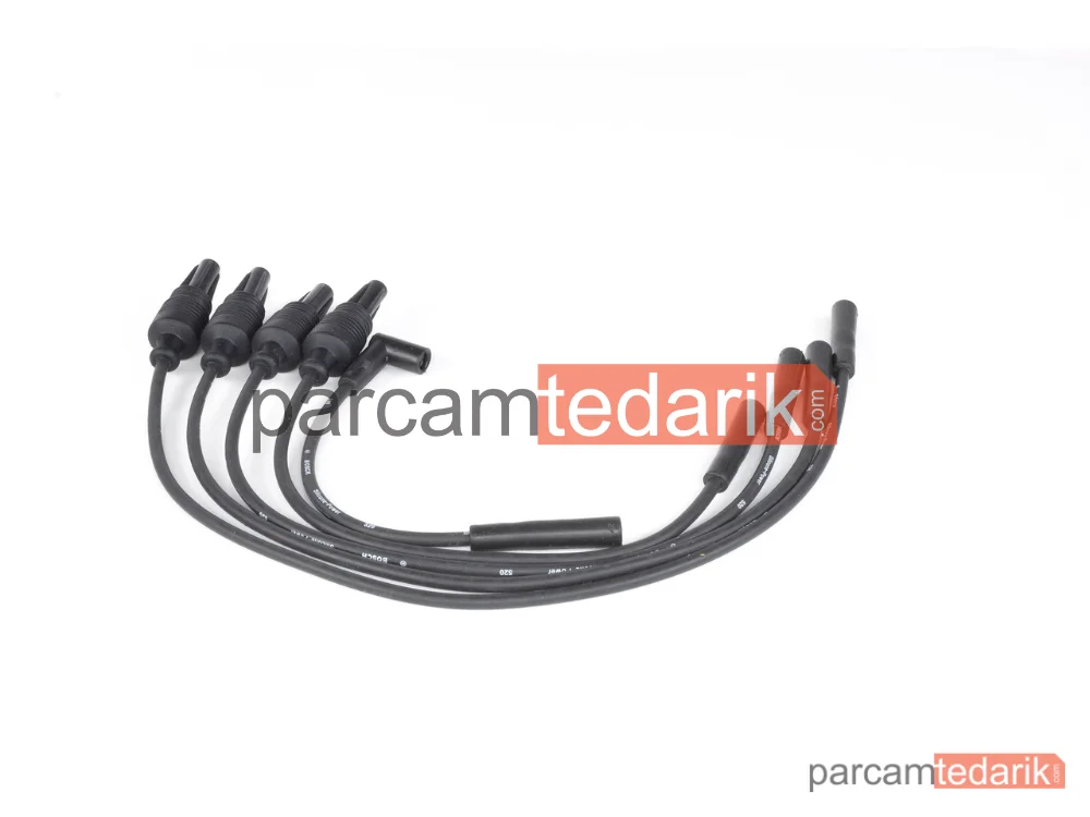 BOSCH 0986356889 | Buji Kablo Seti Silikon Citroen AX 10 87-98, Peugeot 205 Cabrio 1.1 87-94, 205 1.4 87-89, 106 1.4 91-96