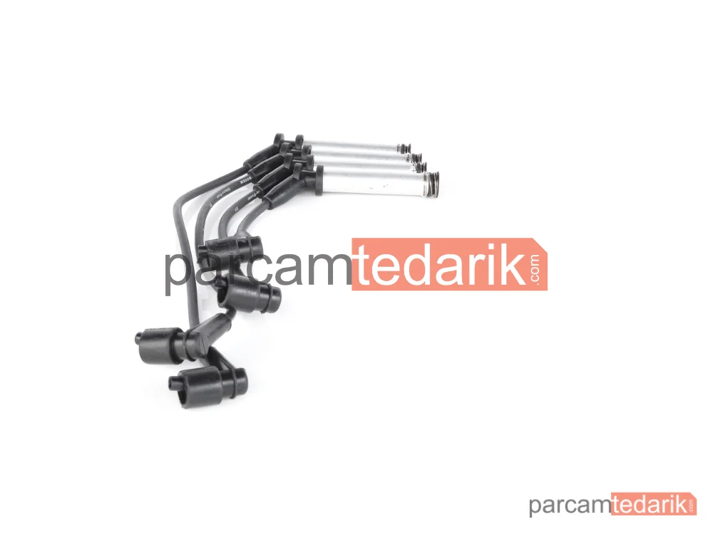 BOSCH 0986357124 | Buji Kablo Seti Silikon Opel Corsa 1.2 I, Astra 1.6I 93-96, Astra 1.6I SI 92-94