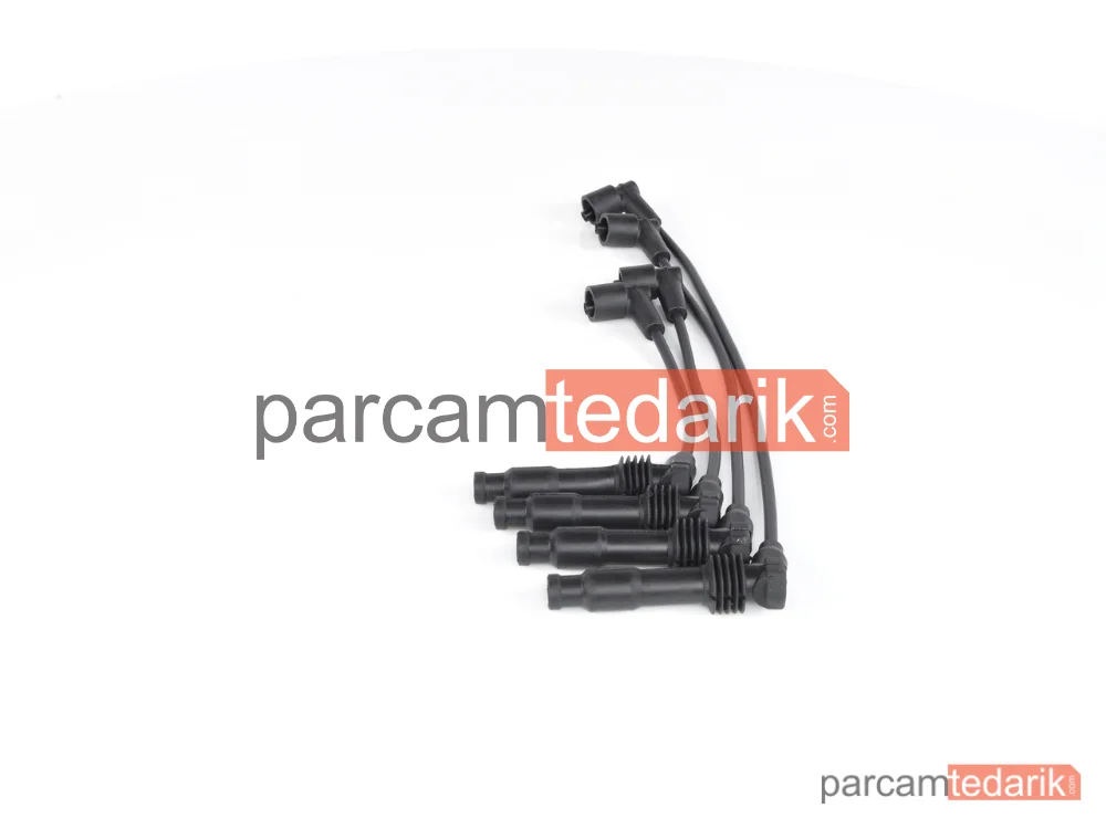BOSCH 0986357237 | Buji Kablosu Slikon Set (Opel Astra F 1.8 2.0 94-98/ Opel Vectra B 1.8I 2.0I 16V 95-00)