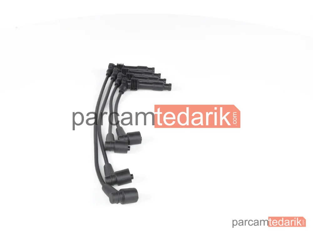 BOSCH 0986357237 | Buji Kablosu Slikon Set (Opel Astra F 1.8 2.0 94-98/ Opel Vectra B 1.8I 2.0I 16V 95-00)