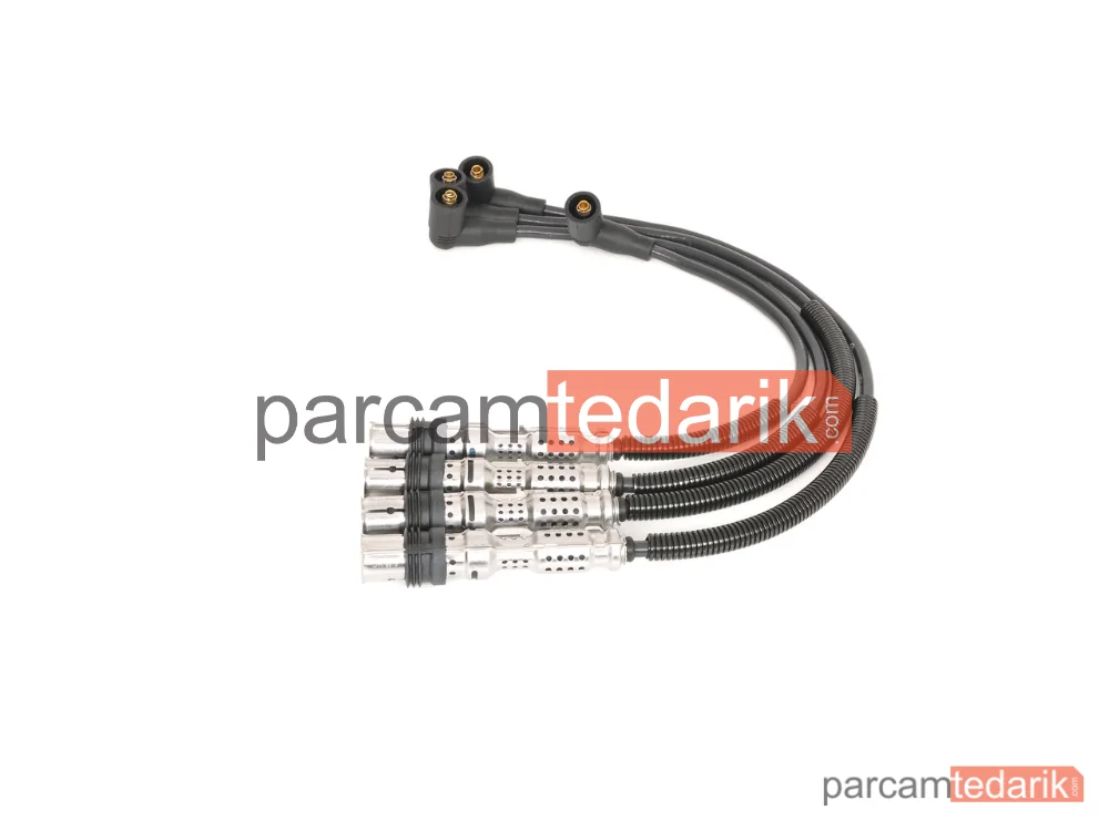 BOSCH 0986357822 | Buji Kablo Takım (VW Caddy 11-15 Golf 09-13 Polo 10-) Cbzb