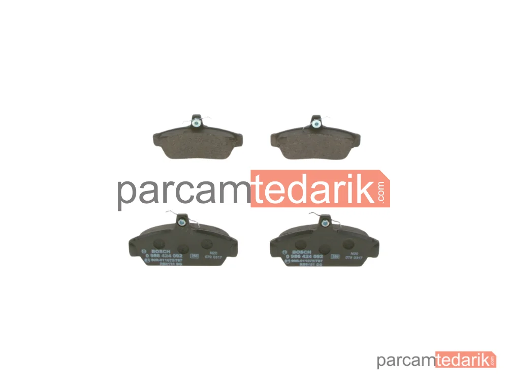 BOSCH 0986424092 | Fren Balatası (Ön) — Rover 100 / Metro, MG TF, Rover 100 Cabrio