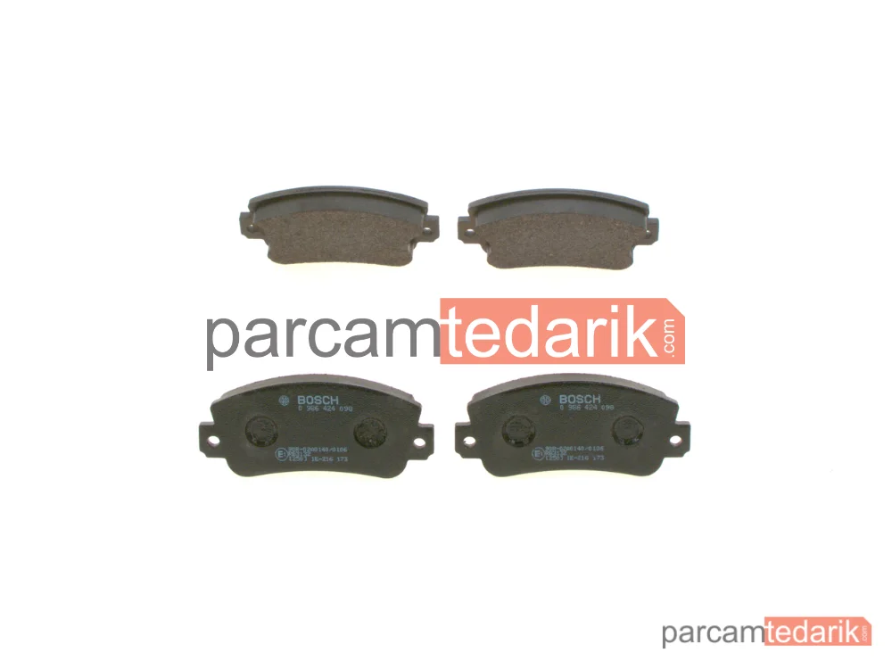 0986424098 | Fren Balatası (Ön) — Fiat Panda, Fiat Uno, Fiat Regata